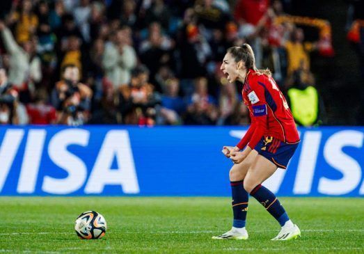 La estrella de campeona de la selección española