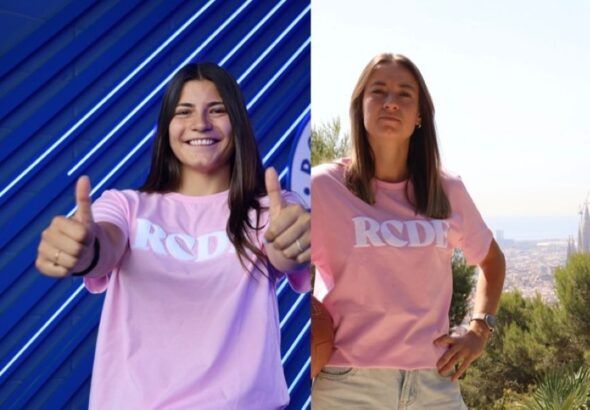 Anita Marcos y Carla Morera