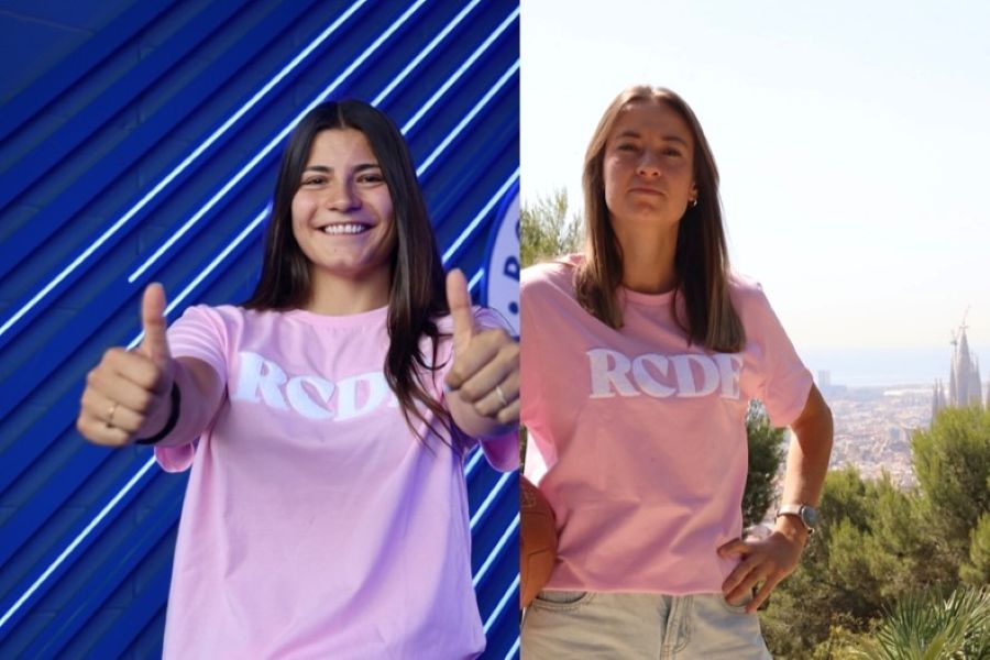Anita Marcos y Carla Morera