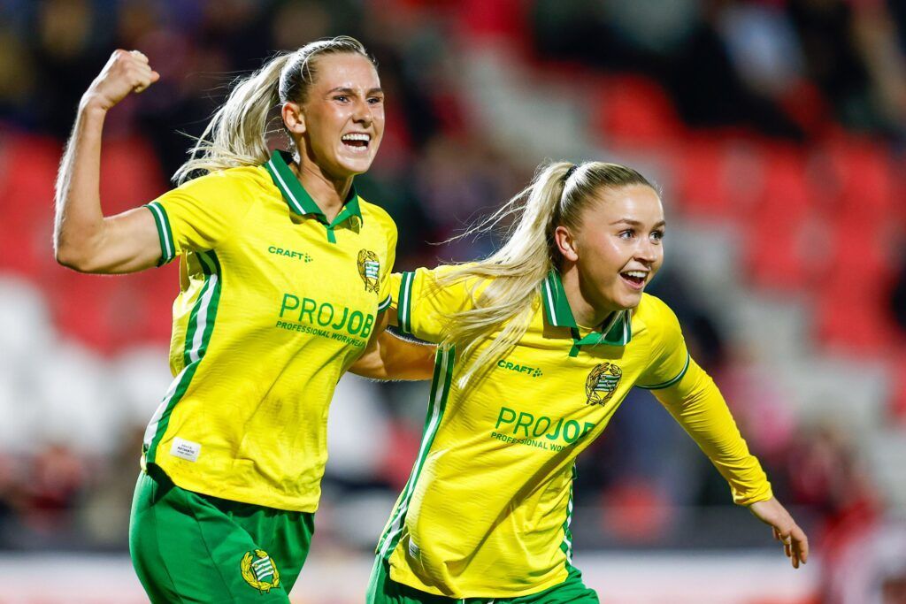 Suecas y danesas se ponen por delante en esta ida de los octavos de final de la UEFA Women's Europa Cup.