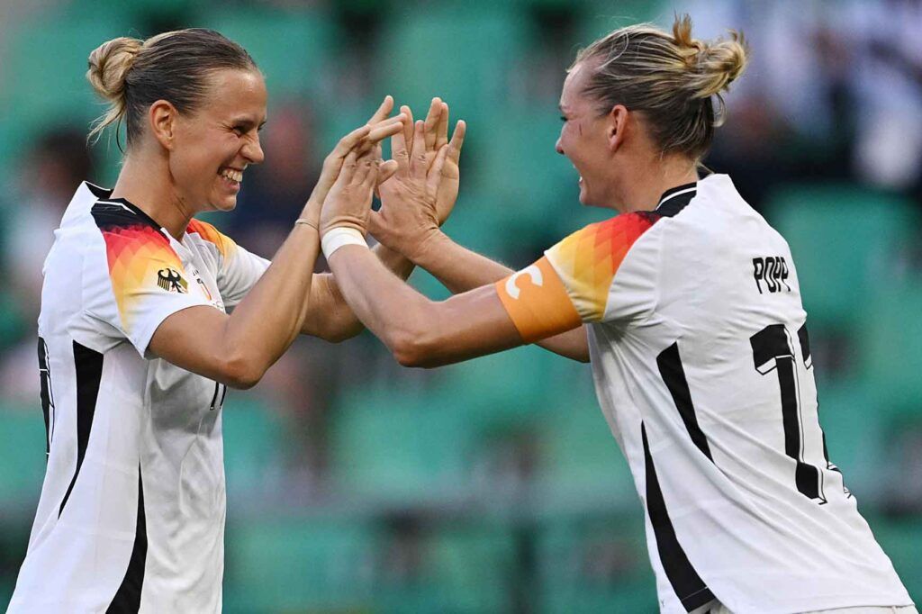 Alemania golea a Zambia.