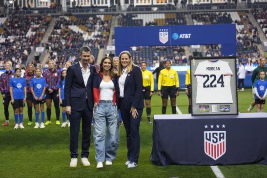 Una derrota contra Portugal empaña el homenaje de Estados Unidos a Alex Morgan.