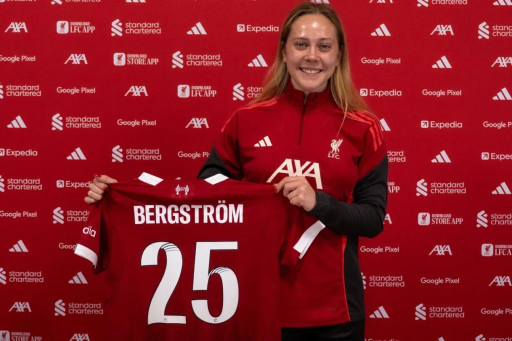 Alice Bergström llega para reforzar al Liverpool.