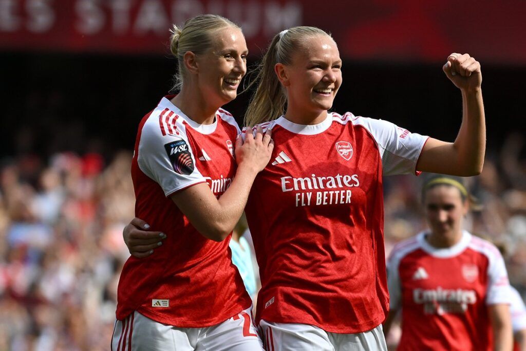 El Arsenal, sin piedad ante las London City Lionesses.