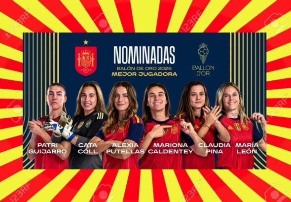 Seis jugadoras españolas