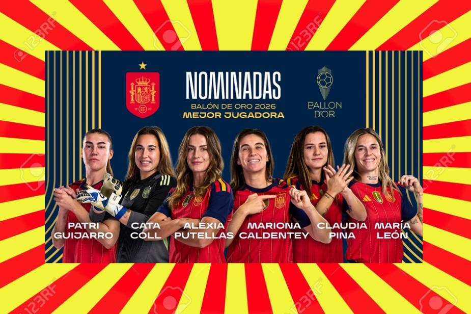 Seis jugadoras españolas