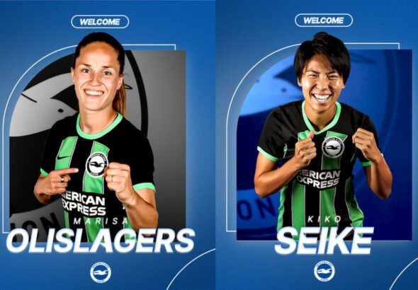 Marisa Olislagers y Kiko Seikeson los primeros fichajes del Brighton.