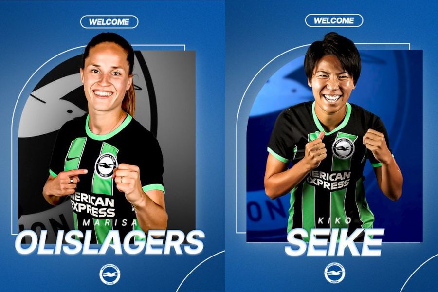 Marisa Olislagers y Kiko Seikeson los primeros fichajes del Brighton.
