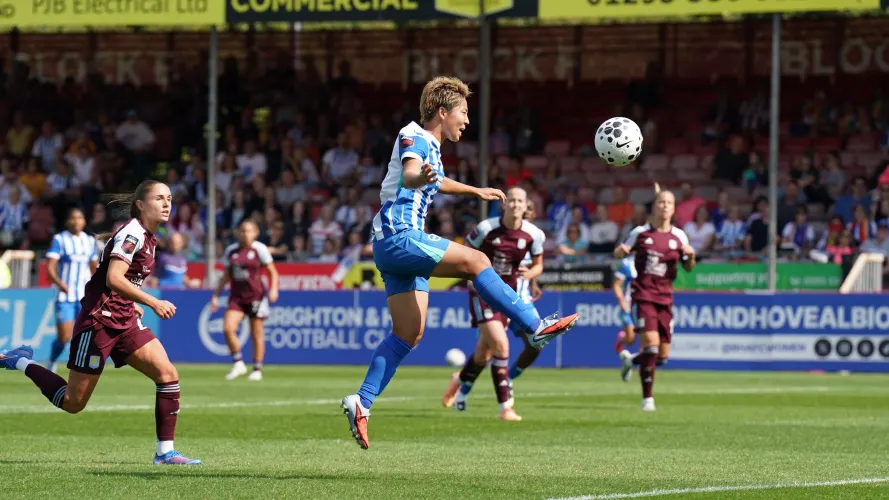 El Brighton tuvo que conformarse con un empate ante el Villa.