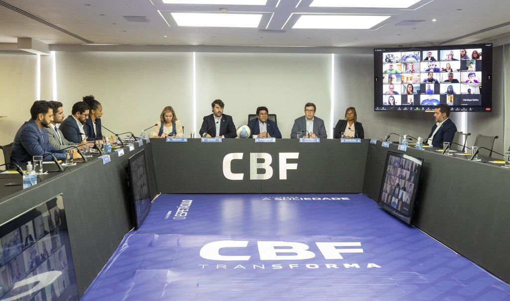 La CBF anuncia novedades en la premiación del Brasileño Femenino Neoenergia. Imagen del Consejo Técnico.