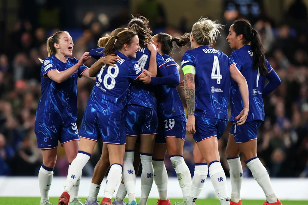Nunca se puede descartar al Chelsea. Las blues celebran el pase a semifinales.