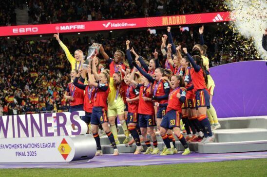 España campeona en el Metropolitano IFFHS Selección española femenina