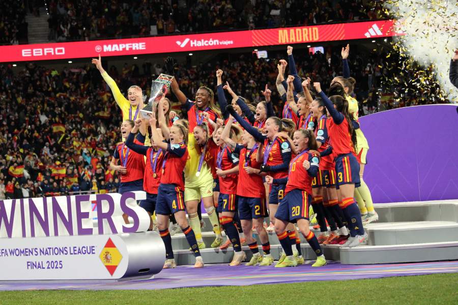 España campeona en el Metropolitano IFFHS Selección española femenina