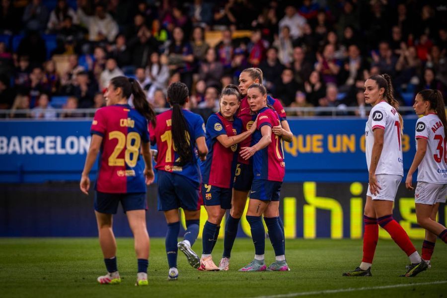 Triunfo cómodo del Barça