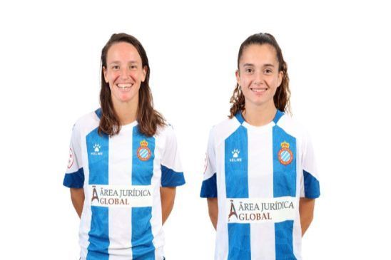 Sara Monforte con Mar Torra y Lucía Vallejo