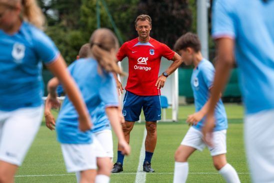 Francia recupera la sonrisa de cara al mundial. En la imagen, Hervé, Renard, el nuevo técnico francés.