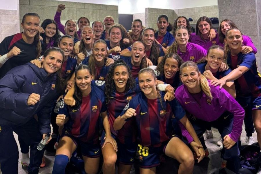 El Barcelona B nuevo líder de Primera Federación