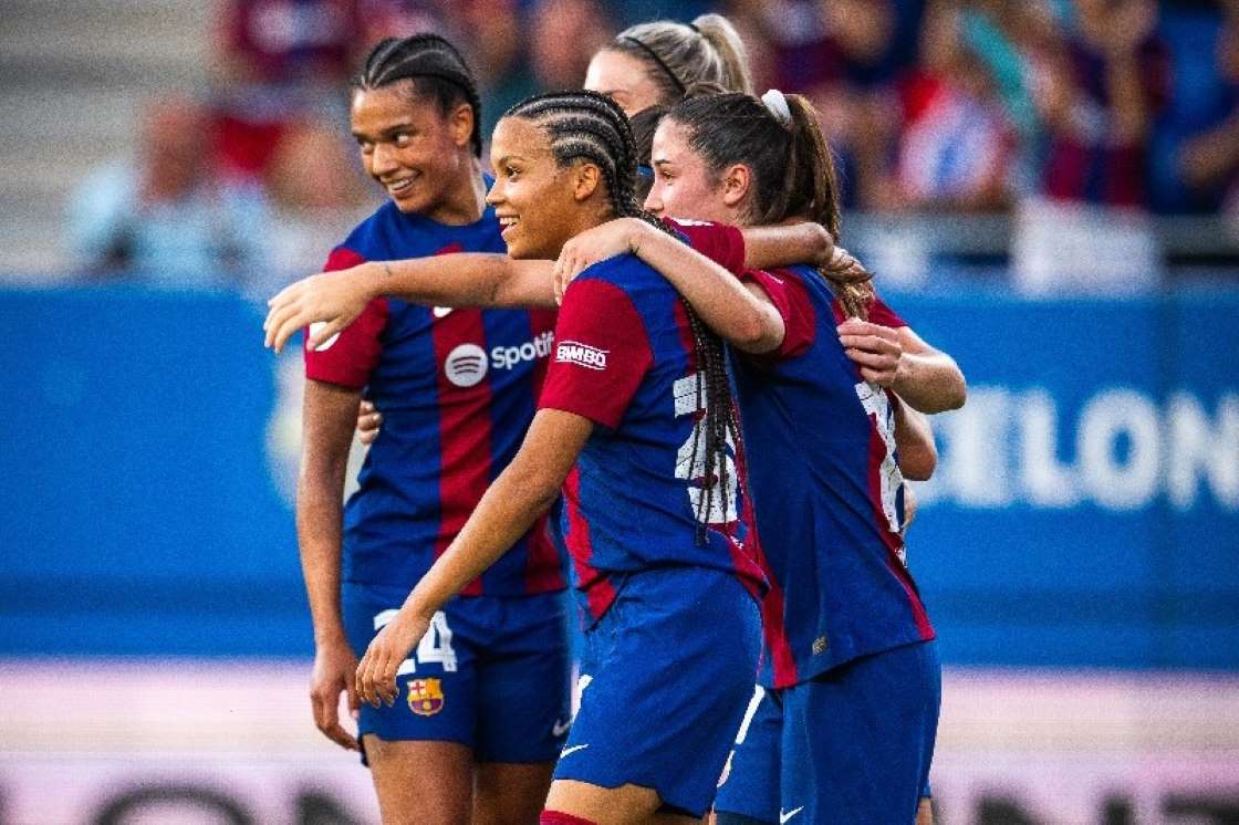 Manita del Barça