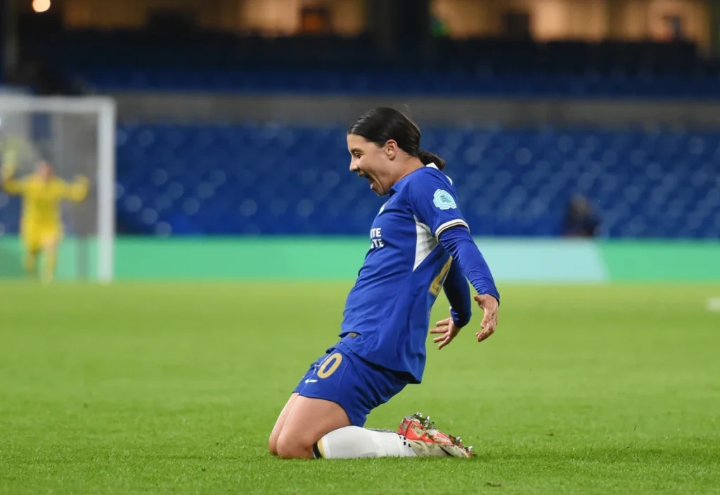 Sam Kerr implacable