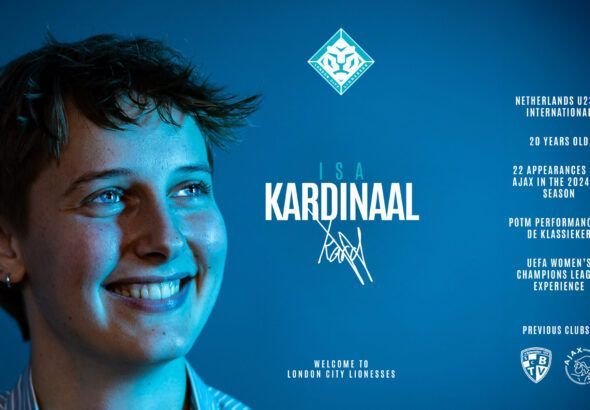 Isa Kardinaal se une a las London City Lionesses.