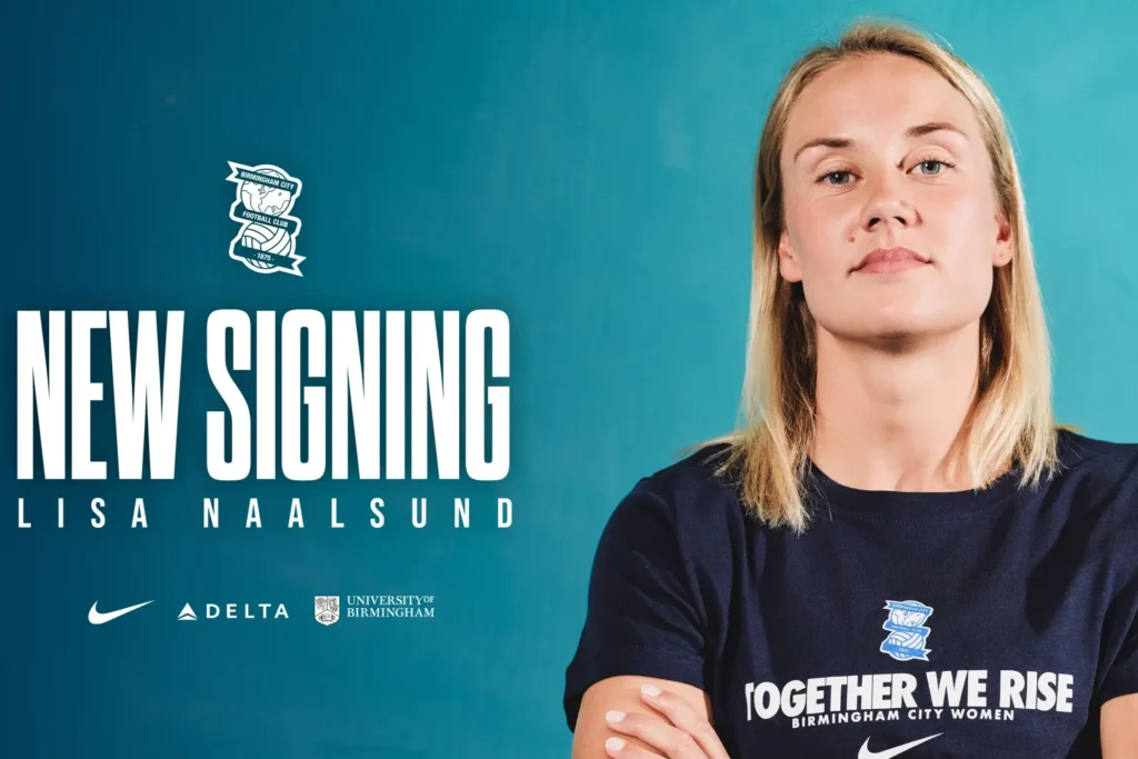 Lisa Naalsund ficha por el Birmingham.