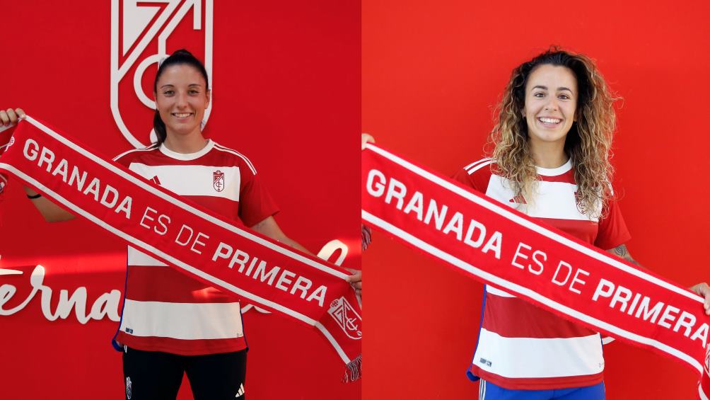 Lucía Martínez y Esther Martín