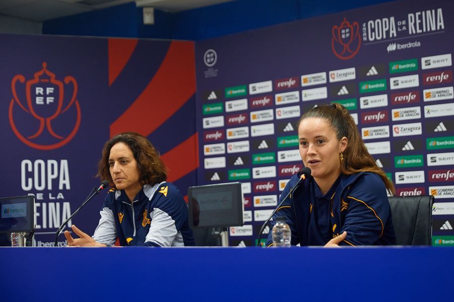 Nerea Eizagirre y Natalia Arroyo