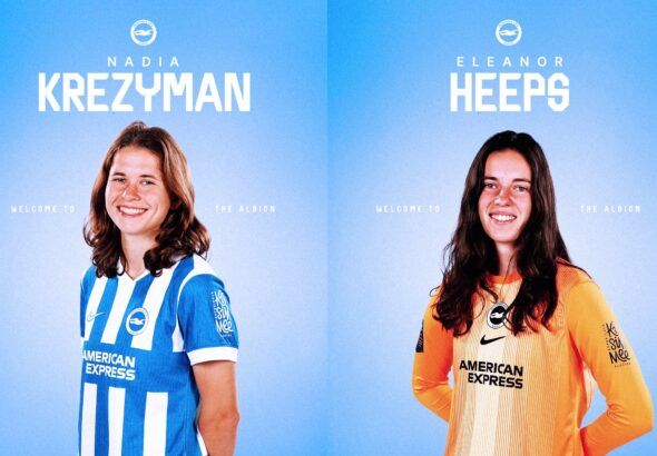 Nadia Krezyman y Eleanor Heeps, nuevos refuerzos del Brighton.