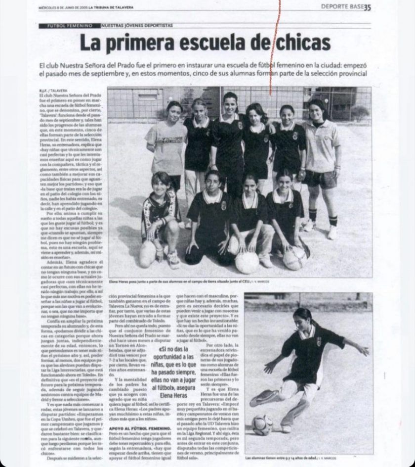 David Aznar fútbol femenino