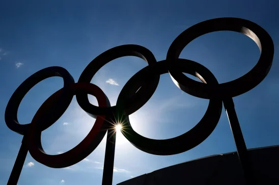 Ya conocemos a los rivales de España en París 2024. Imagen de los aros olímpicos.