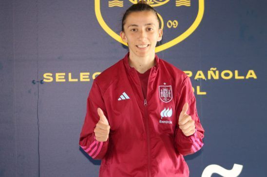 Sheila García en su regreso a la Selección
