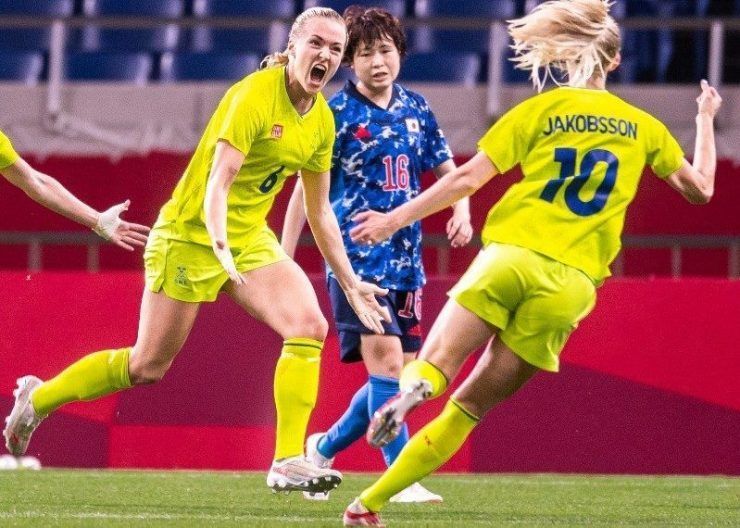 Suecia vence a Japón