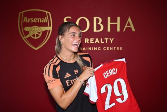 Selina Cerci ya es una gunner.