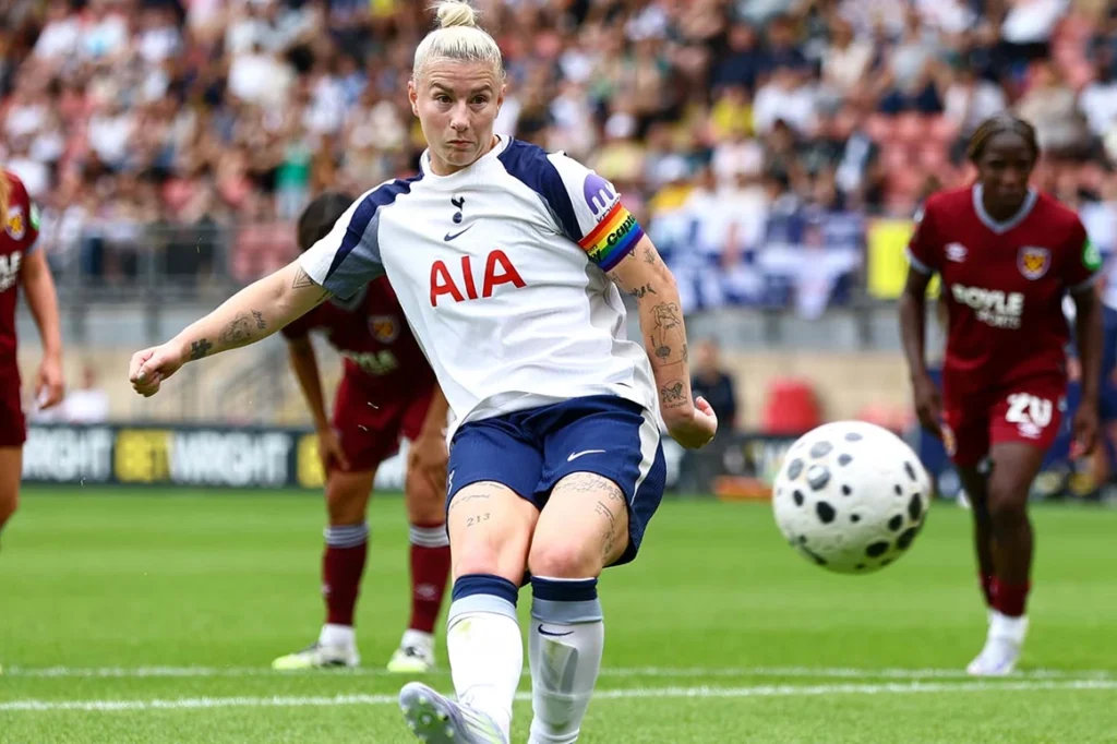 England marca la diferencia ante las hammers.