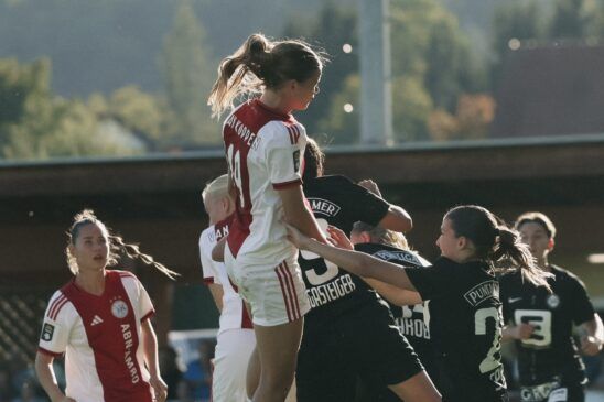 Sin muchas sorpresas en la Ronda 1 de la UEFA Women's Europa Cup. Mirte van Koppen anota un gol para el Ajax.