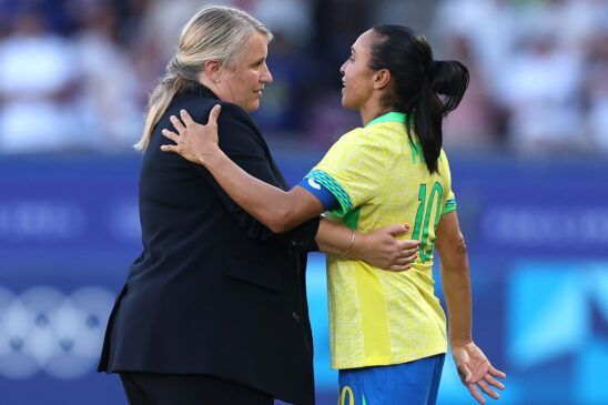 La historia se repite: Estados Unidos pentacampeona. Emma Hayes y Marta hablan tras finalizar el encuentro.