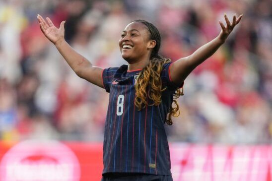 Estados Unidos arranca con victoria en la SheBelieves Cup.