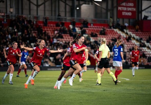 Histórica victoria para el United.