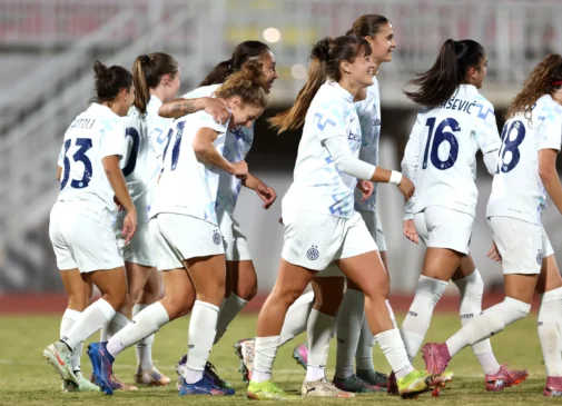 Inter, Sporting CP y Eintracht entre los equipos que avanzan a octavos de final de la UEFA Women's Europa Cup.