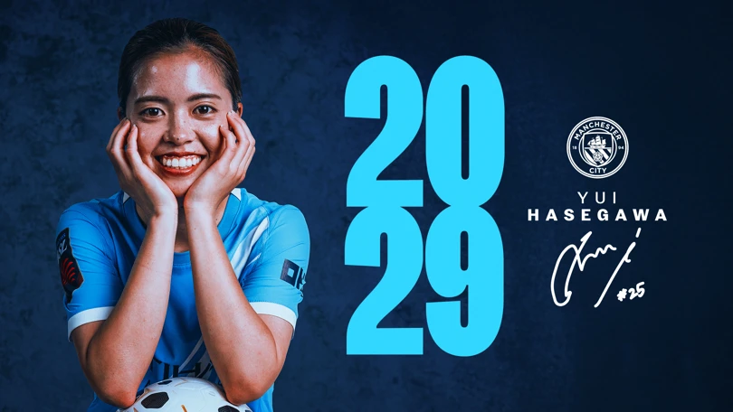 El City asegura a Yui Hasegawa. La japonesa renueva hasta 2029.