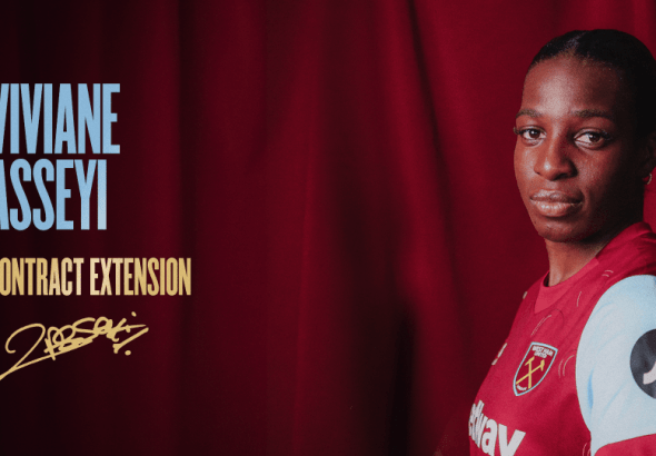 Viviane Asseyi renueva con West Ham United.
