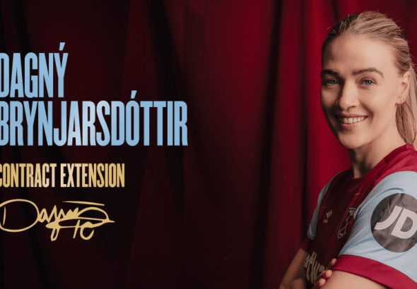 Brynjarsdóttir se queda con las hammers.