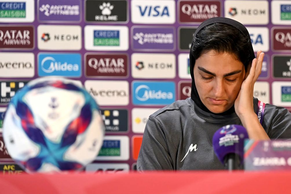 Zahra Ghanbari Jugadoras iraníes