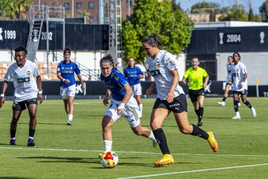 Valencia y Real Oviedo firman tablas en Primera